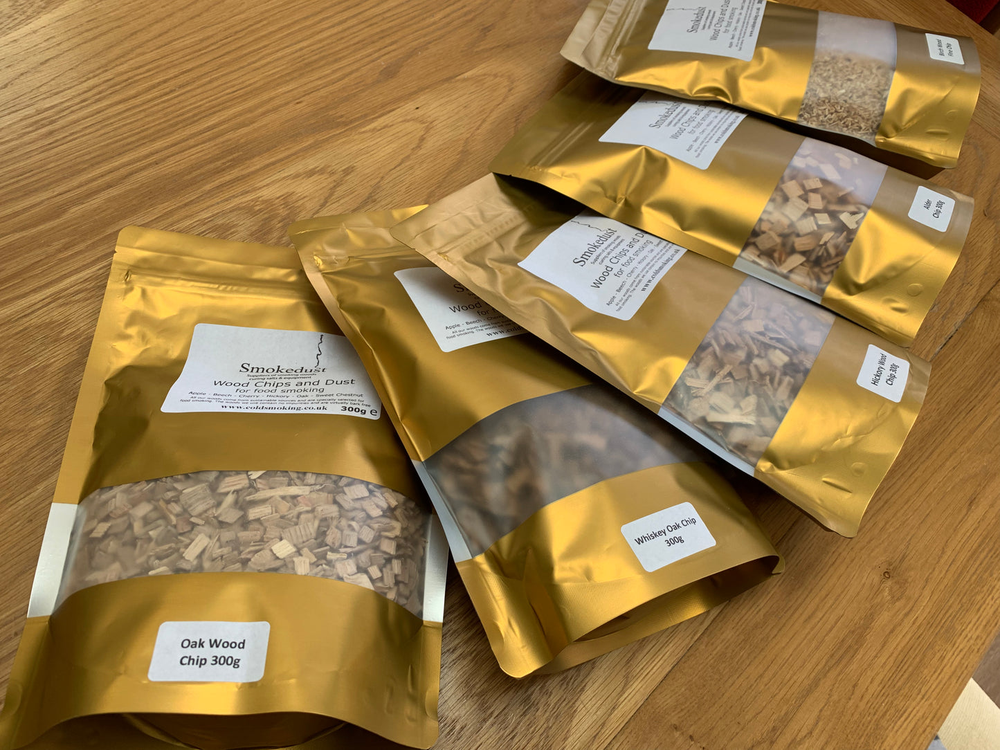 TRADITIONAL 5 Wood Chip Selection Pack (5 X 300g packs)