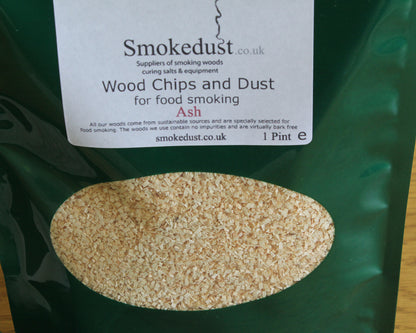 Ash Smoking Wood Chips